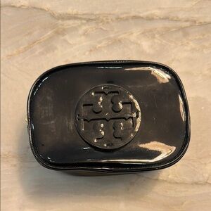 Tory Burch Black Cosmetic Bag